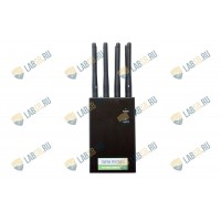 8-канальная портативная глушилка связи CDMA, GSM, 3G, 4G, Wi-Fi, GPS | Taipan 820